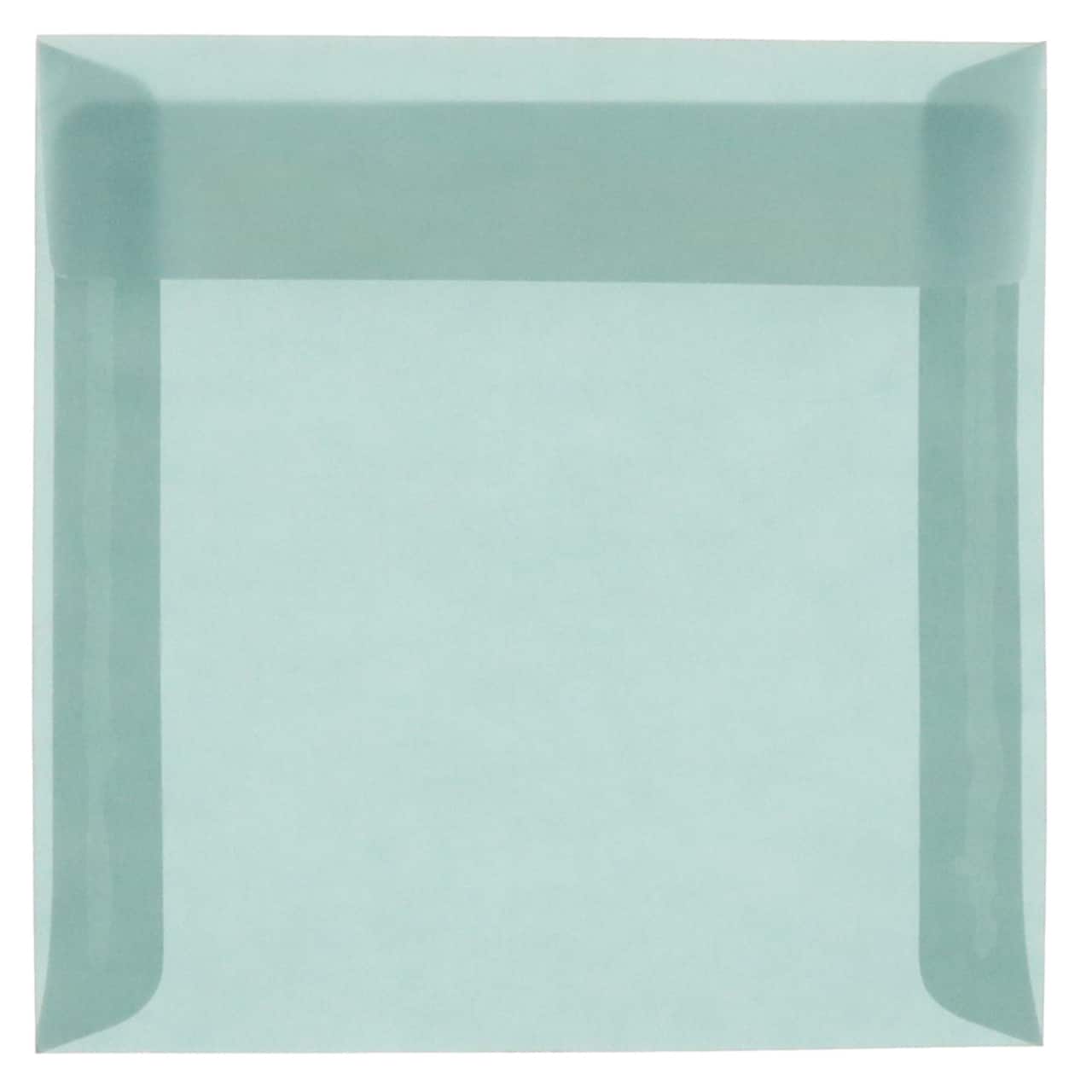 JAM Paper 8.5" x 8.5" Translucent Vellum Invitation Envelopes, 25ct.